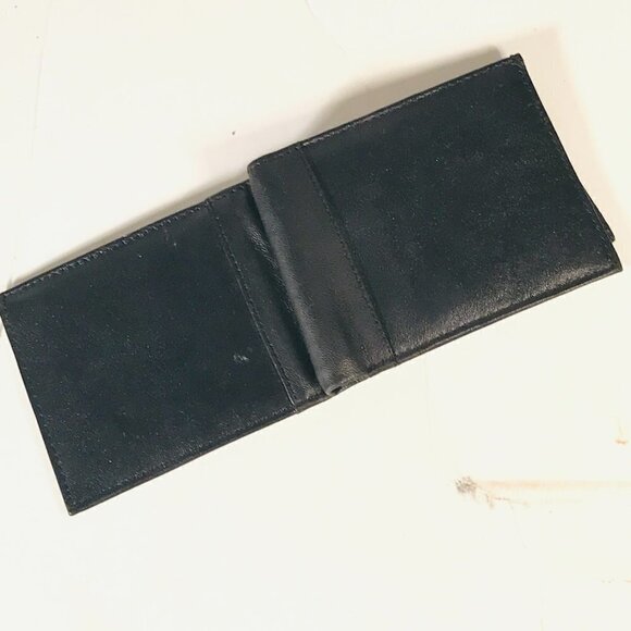 Black Genuine Leather Mens Wallet - Picture 5 of 5
